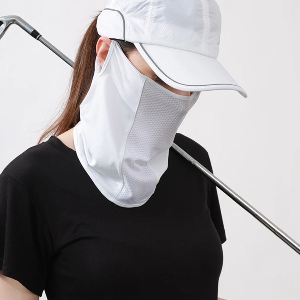 Cycling Loop - Ademend golfgezichtsmasker UV-bescherming Zonnebrandcrème nekbeschermer met