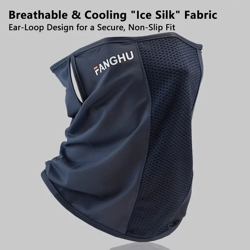 Cycling Loop - Mesh ademende oorlus gezichtsbedekking elastische anti-uv