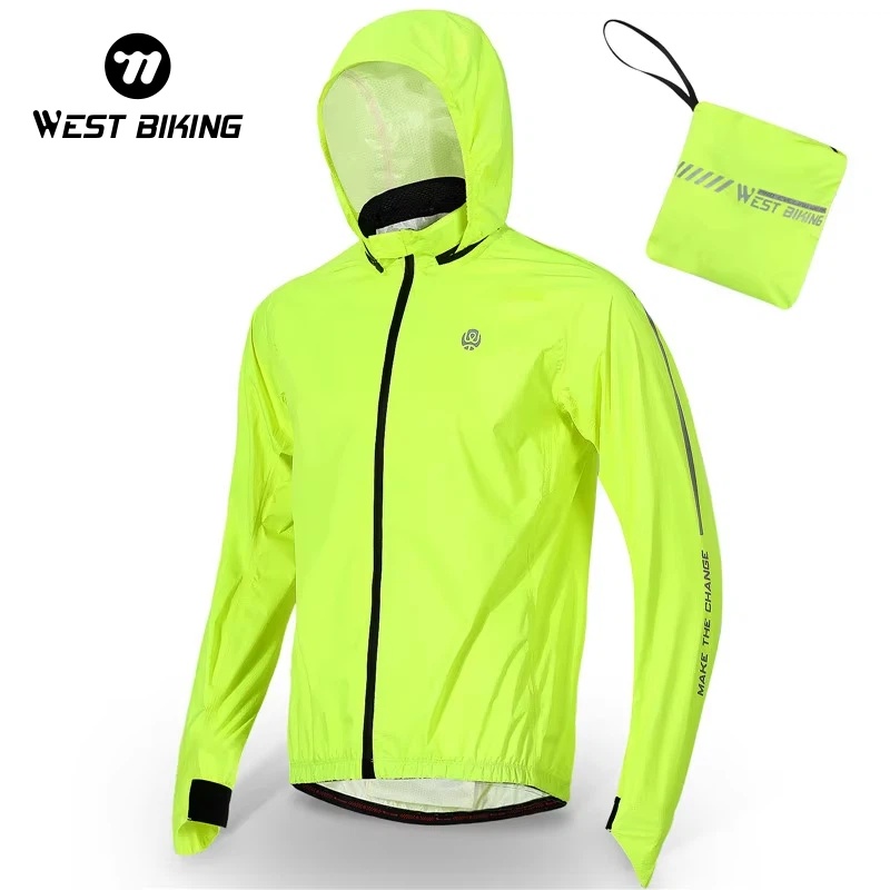 Cycling Commuter Jacket - WEST BIKING Fietsjas Heren Dames Winddicht