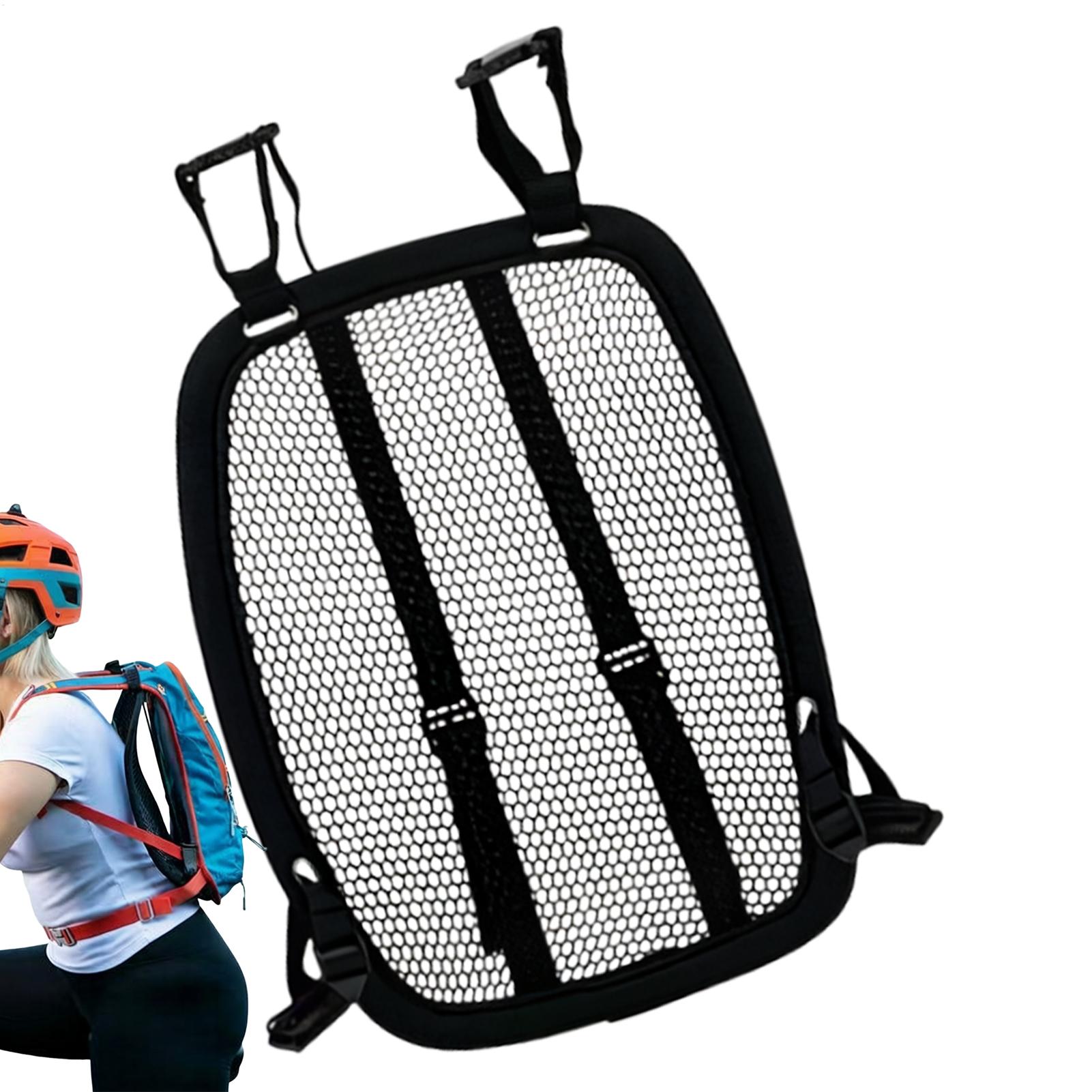 Cycling Commute Backpack - Ergonomische rugzakventilatiekussen Verstelbare luchtstroom Spacer Mesh