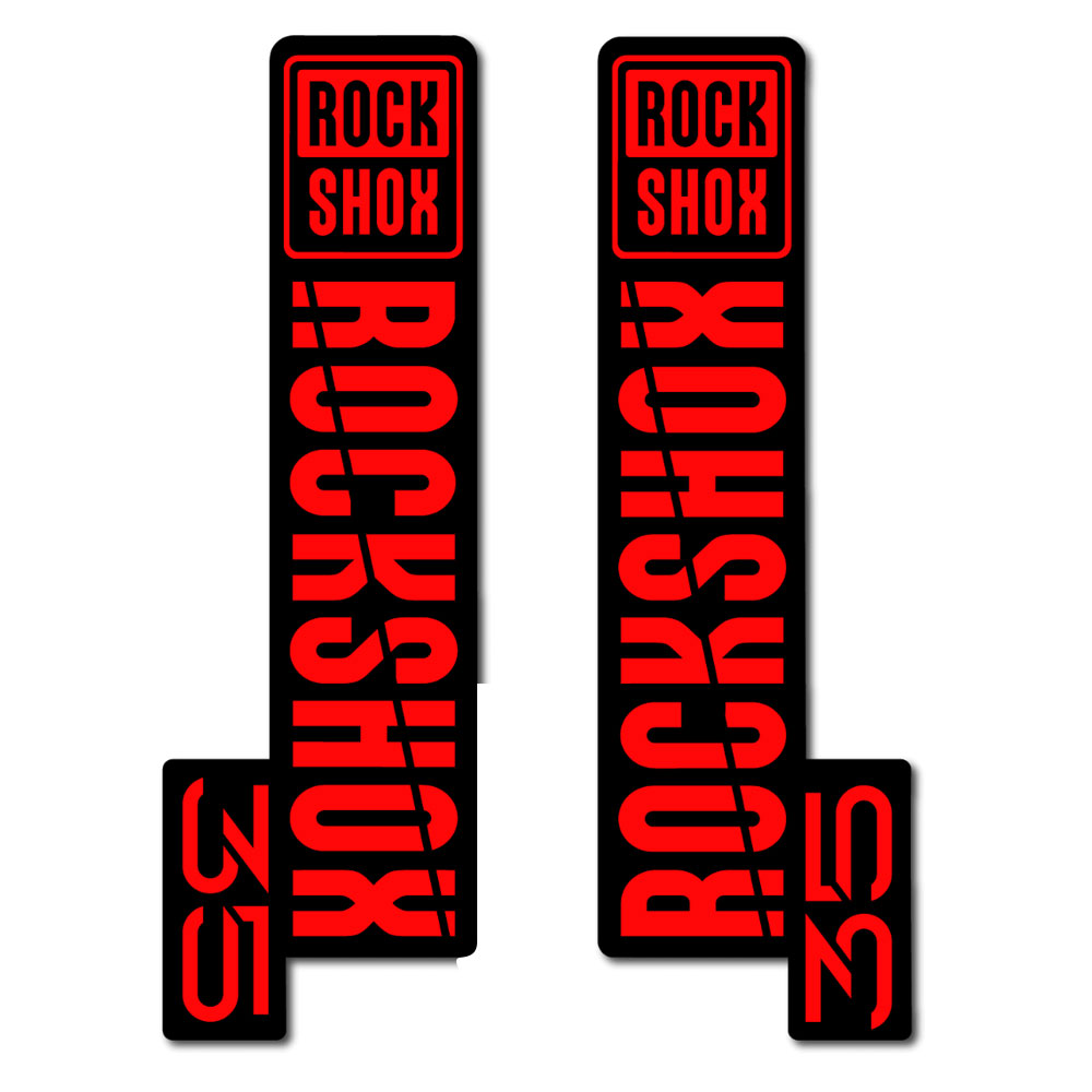 Cycling Quote - Duurzame Gabelaufkleber-set voor ROCK SHOX 35