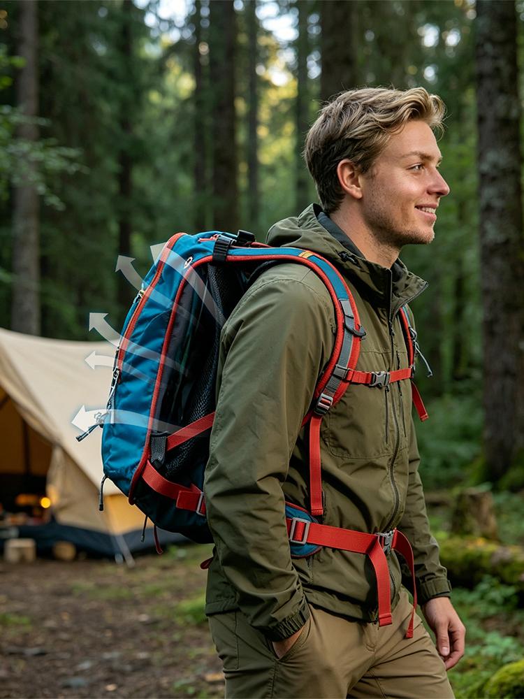 Rugzakventilatiekussen Verstel - Cycling Commute Backpack recensie en prijs