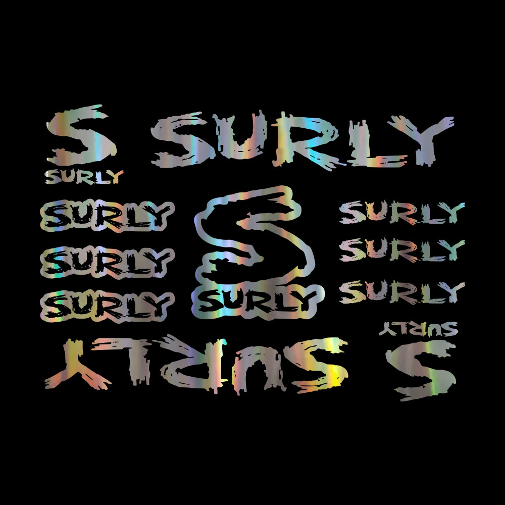 11 stuks Surly fietsframe stic - Cycling Quote recensie en prijs