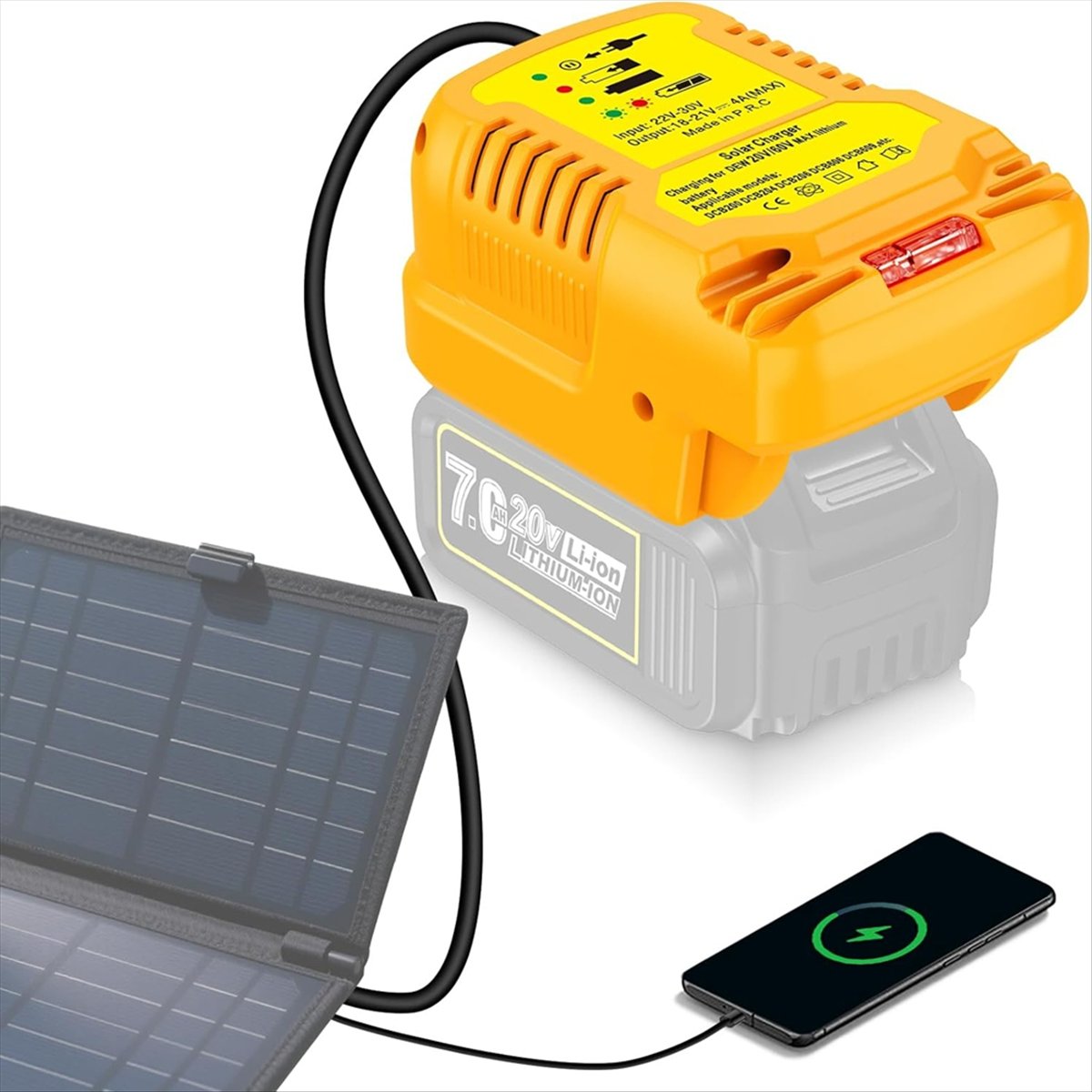 Zonne-opladeradapter voor Dewa - Usb Charger Dynamo recensie en prijs