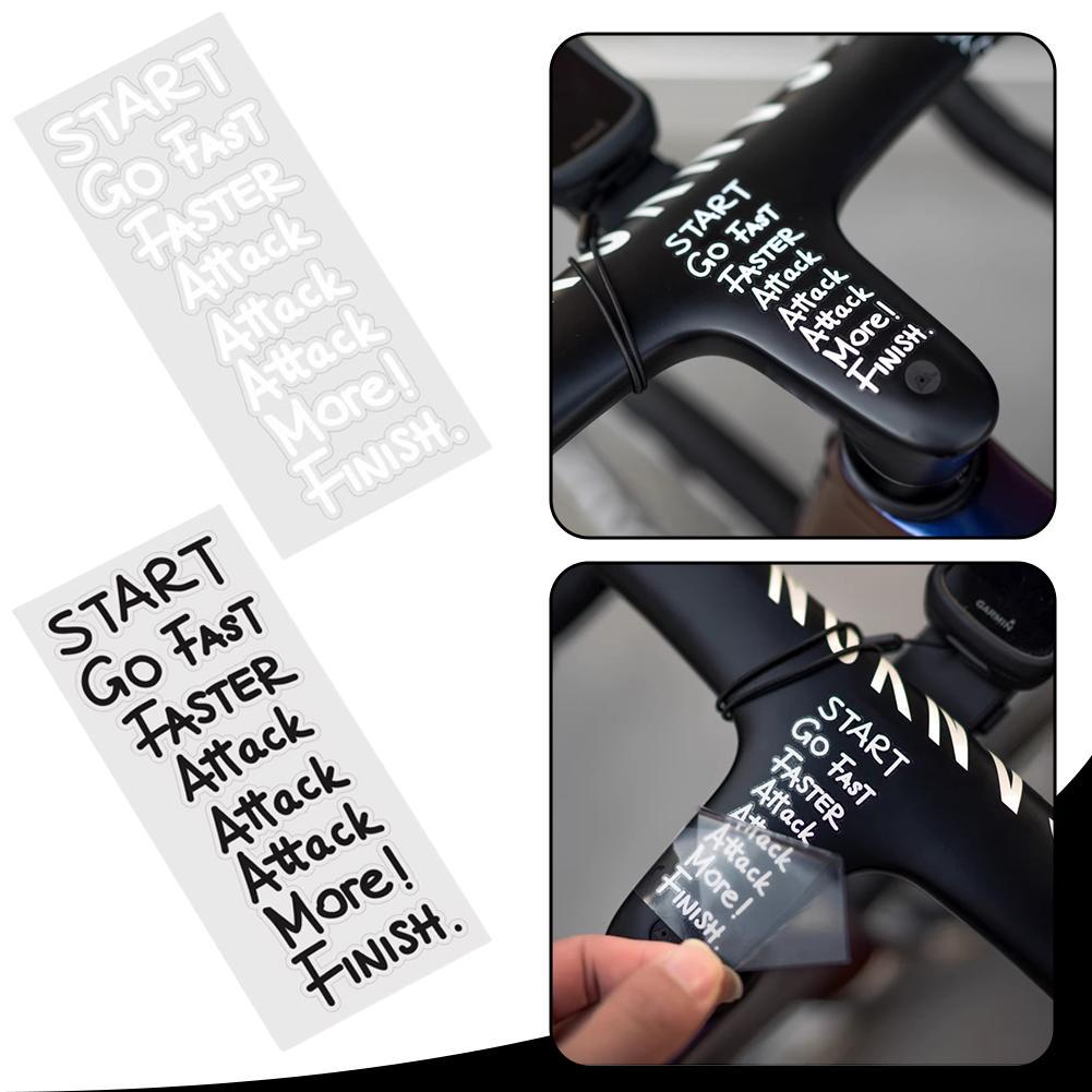 Fietsmotivatie-citat sticker G - Cycling Quote recensie en prijs